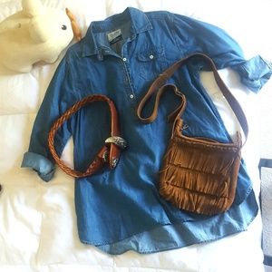 Zara denim tunic